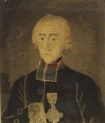 Porträt Max Friedrich von KönigseggKnüpfteppich, Bonner Savonnerie-Manufaktur 18. Jahrhundert, 54