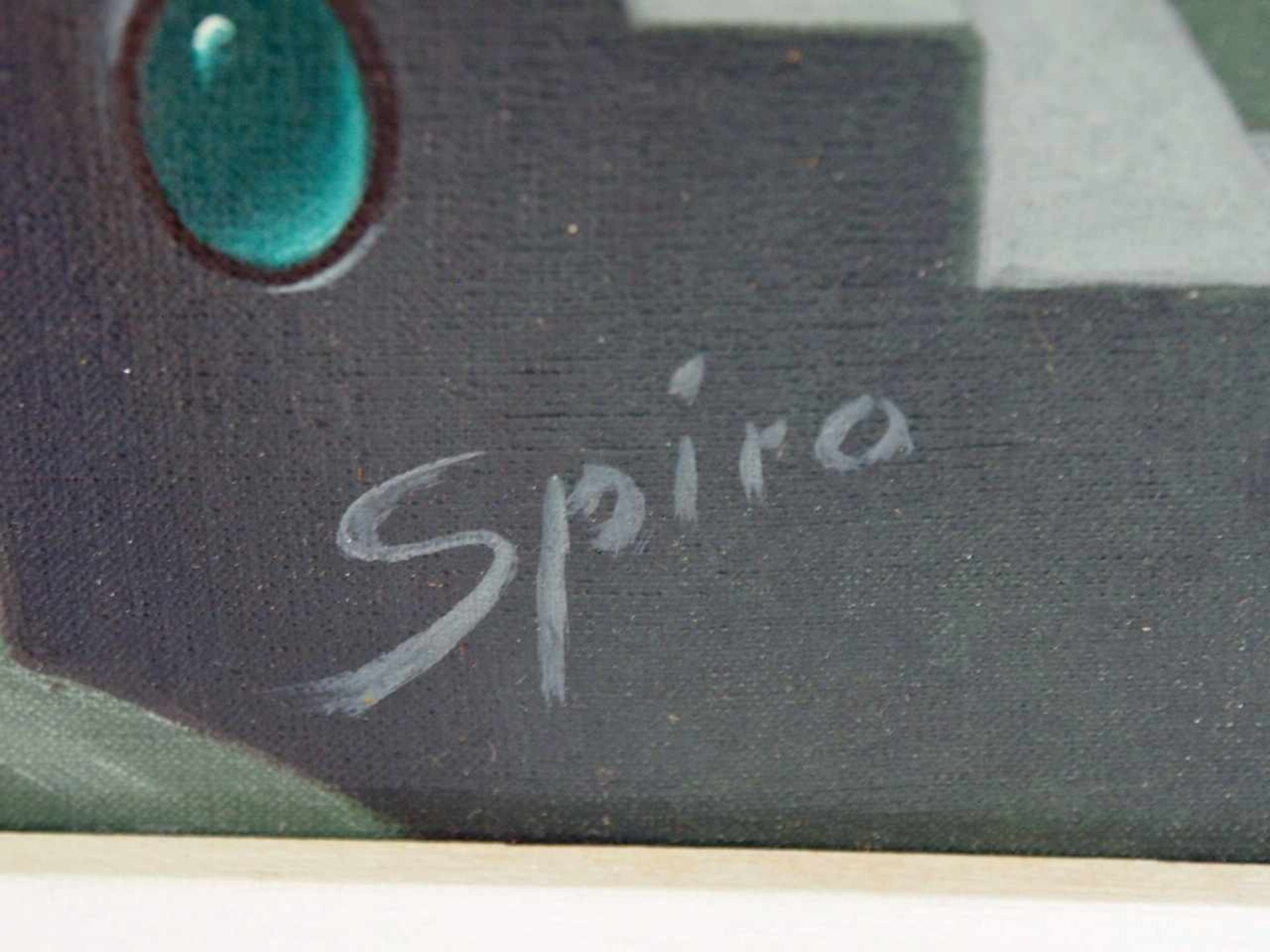 SPIRO, Georges1909-1984Ohne TitelÖl auf Leinwand, signiert unten rechts, 54 x 45 cm, Rahmen - Bild 3 aus 3