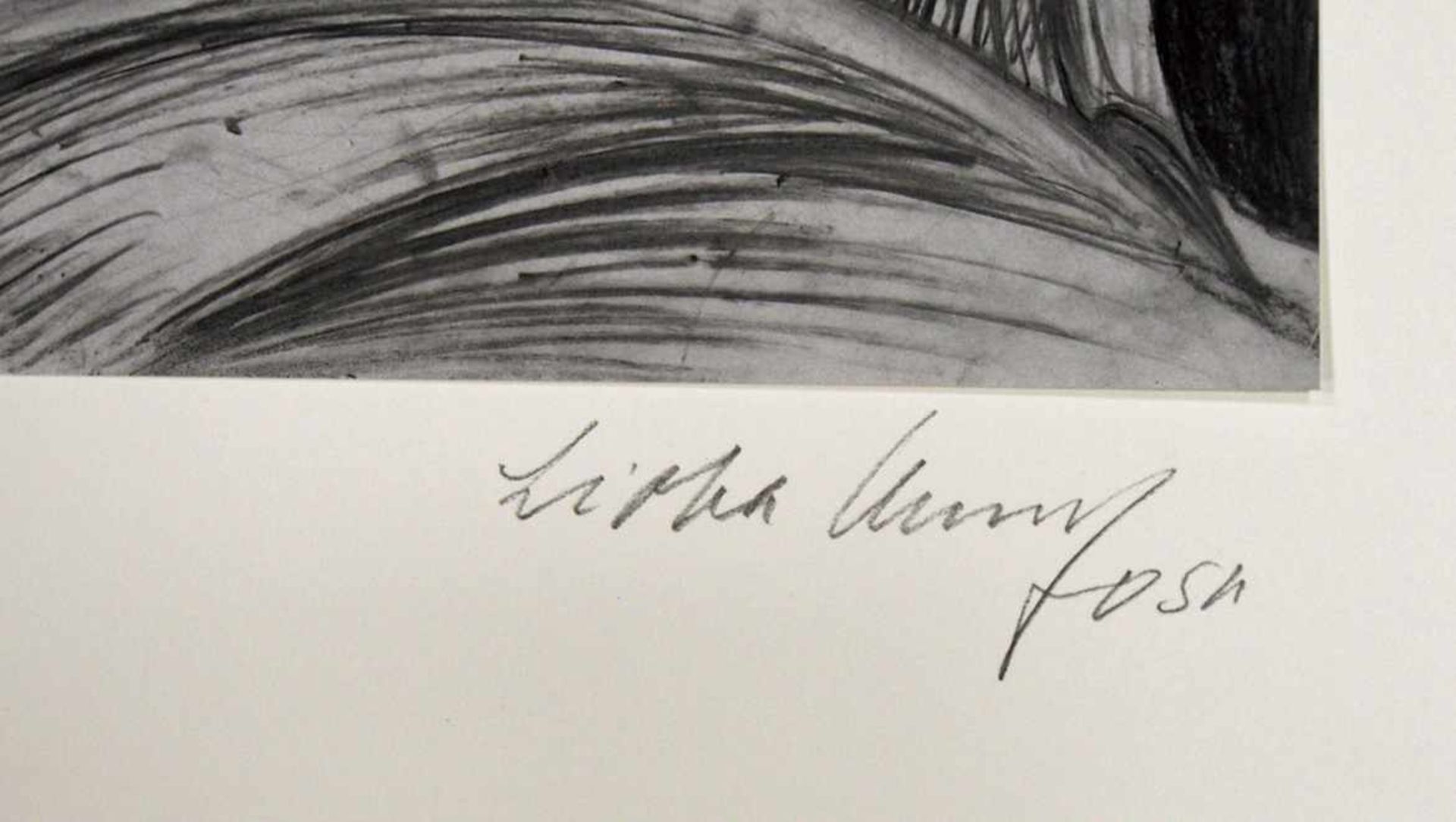 MUNZ, Lioba OSB1913-199712 Zeichnungen zum Buch Hiob12 Lithographien, signiert, 41 x 31 cm, - Bild 2 aus 2