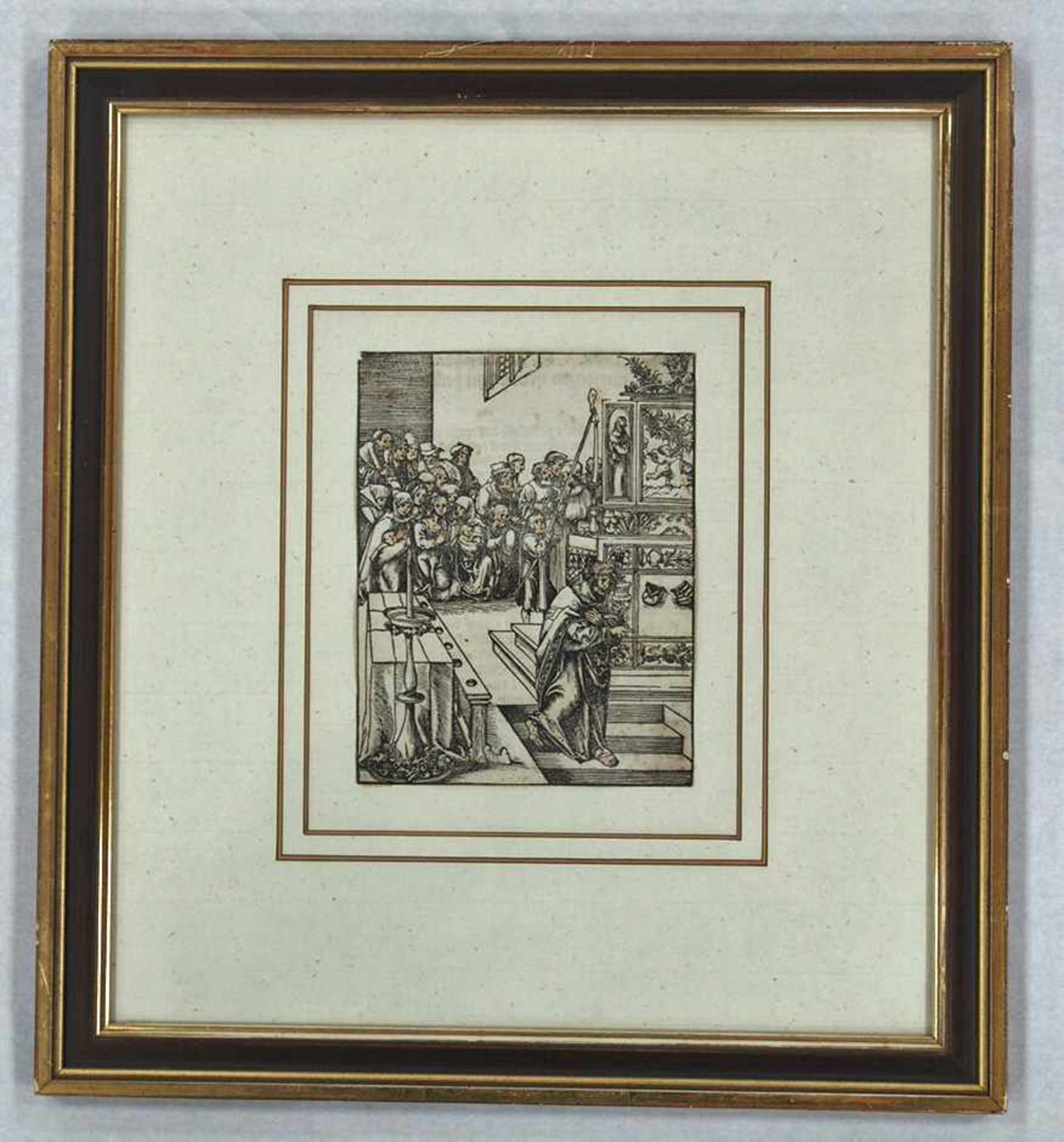 CRANACH, Lucas1472-1553Das Martyrium des Apostels Johannesaus: Martin Luther - Das Symbolum der - Bild 2 aus 2