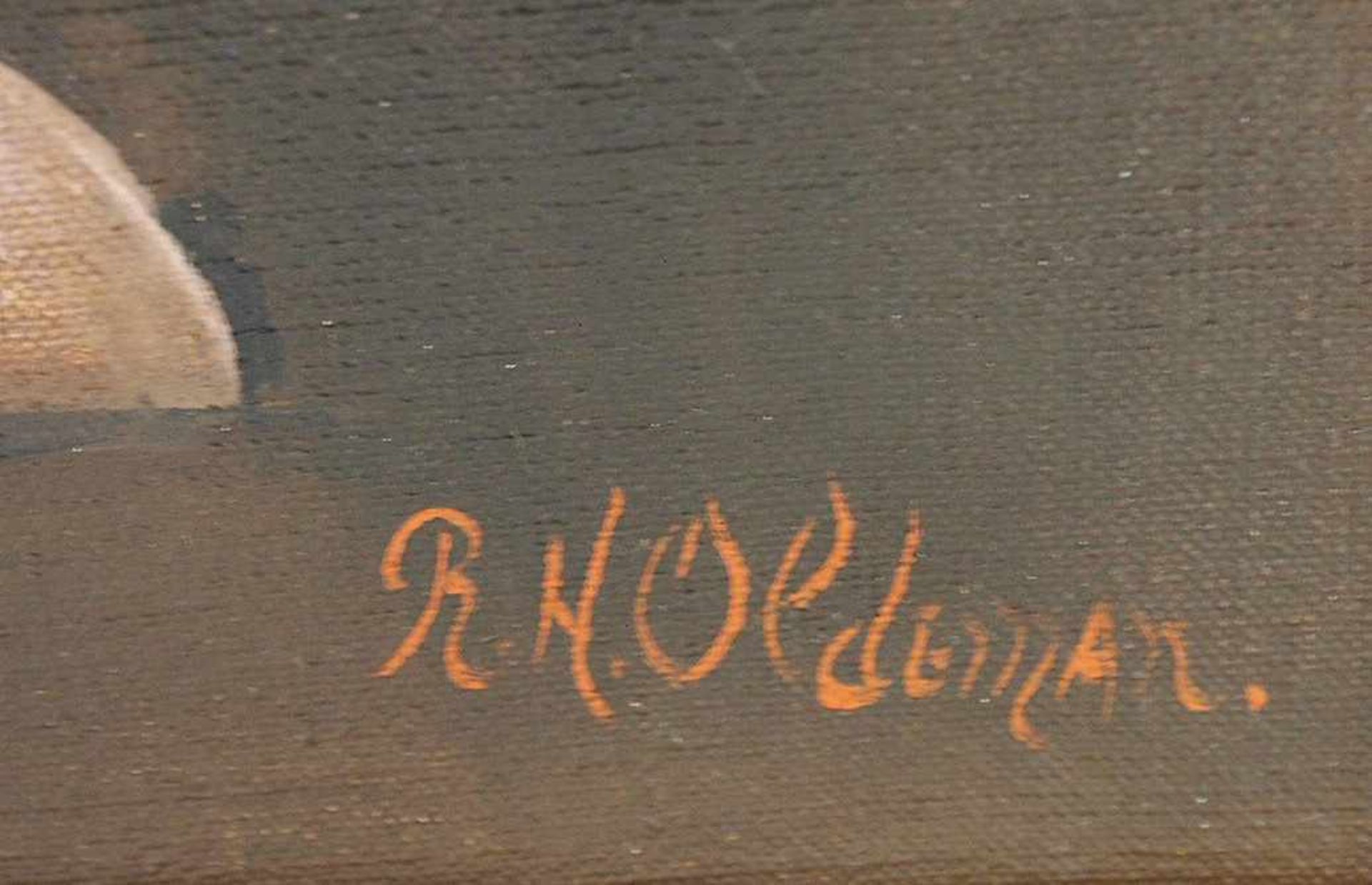 OLDEMAN, Rudolf Hendrik1902-1964BlumenstillebenÖl auf Leinwand, signiert unten rechts, 59 x 49 cm, - Image 3 of 3