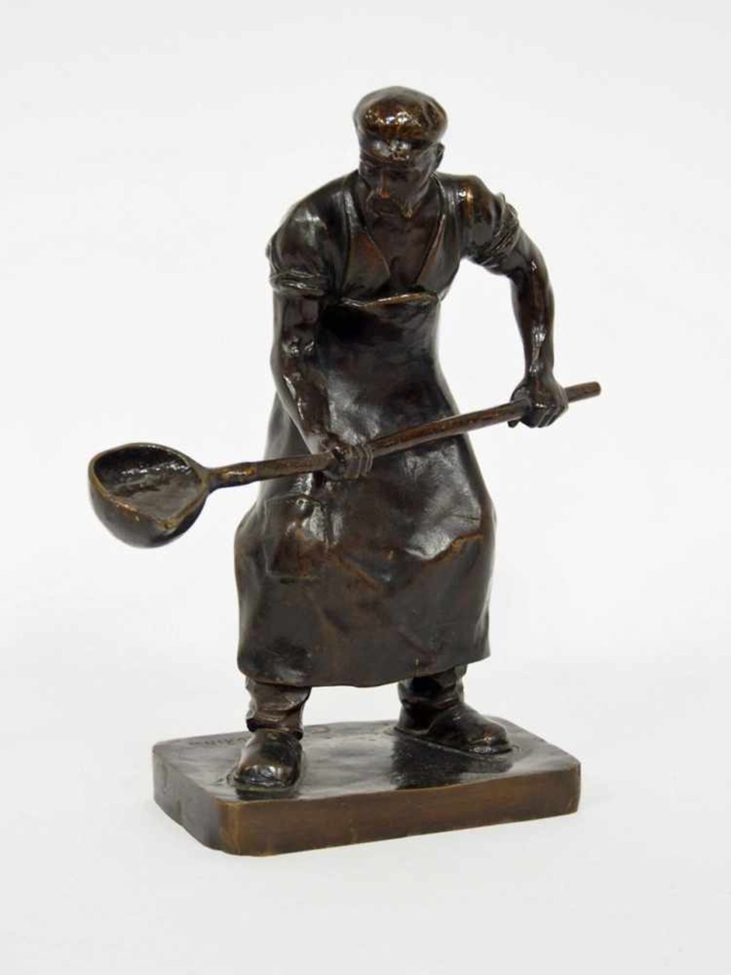 MORIN, Georges1874-1950EisengießerBronze, signiert auf der Plinthe, Gießermarke Bräunlich &