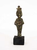 Figur des Gottes OsirisBronze, Saitenzeit 6. Jh. v. Chr., Höhe 17 cm (Privatsammlung Bergisch-