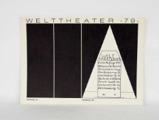 DARBOVEN, Hanne1941-2009Welttheater1. Auflage 1979, Exemplar 3, 366 Lithographien im