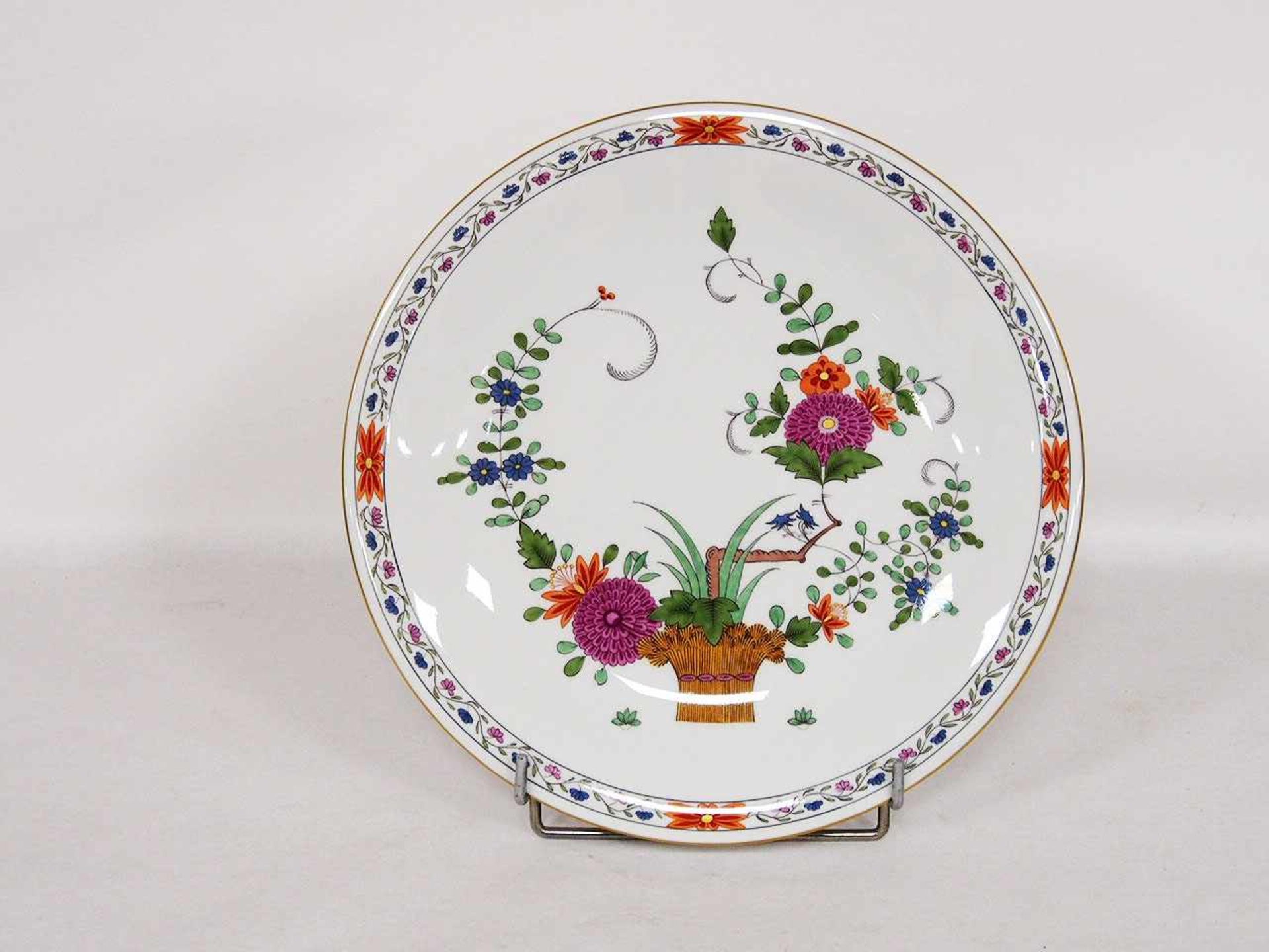 AnbiettellerMeissen, Dekor Garbenmuster, Durchmesser 31 cm