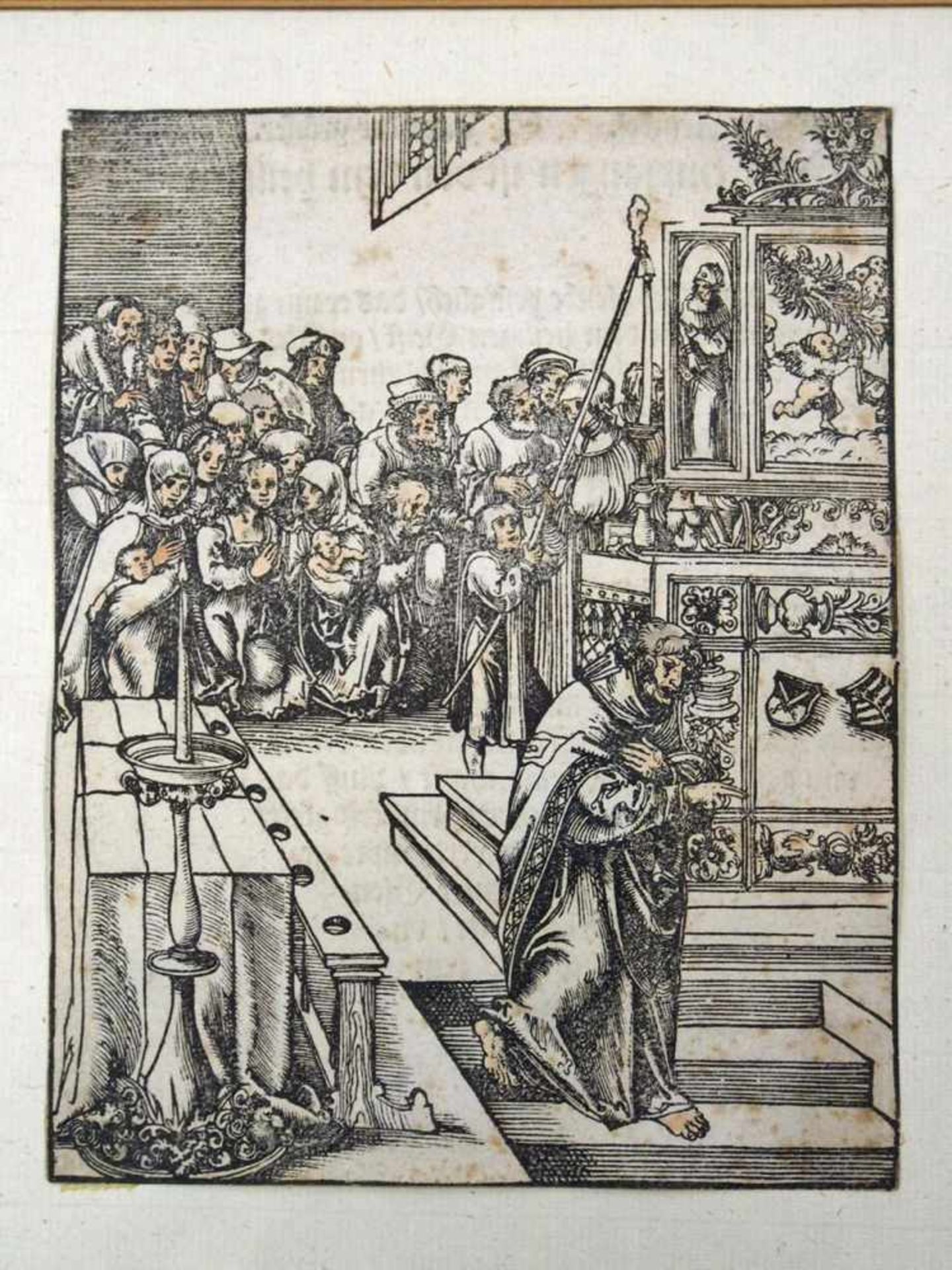 CRANACH, Lucas1472-1553Das Martyrium des Apostels Johannesaus: Martin Luther - Das Symbolum der