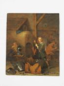 TENIERS, David1610-1690Der StallburscheWerkstatt, Öl auf Holz, 38 x 32,5 cm- - -25.00 % buyer's
