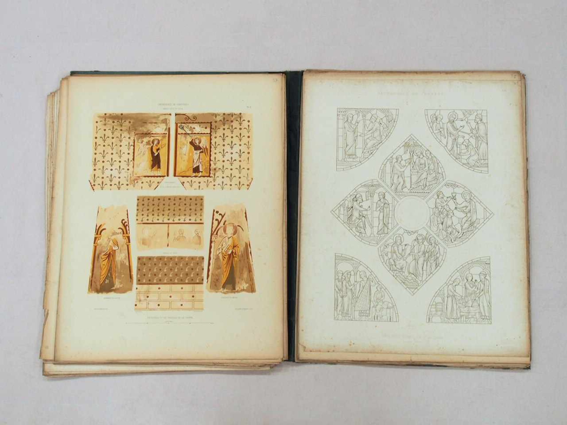 Monographie de la Cathédrale de ChartresAtlas, Paris 1842- - -25.00 % buyer's premium on the - Bild 3 aus 3