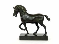 DressurpferdBronze, Gießermarke Kraas, Berlin auf der Plinthe, Höhe 25 cm- - -25.00 % buyer's