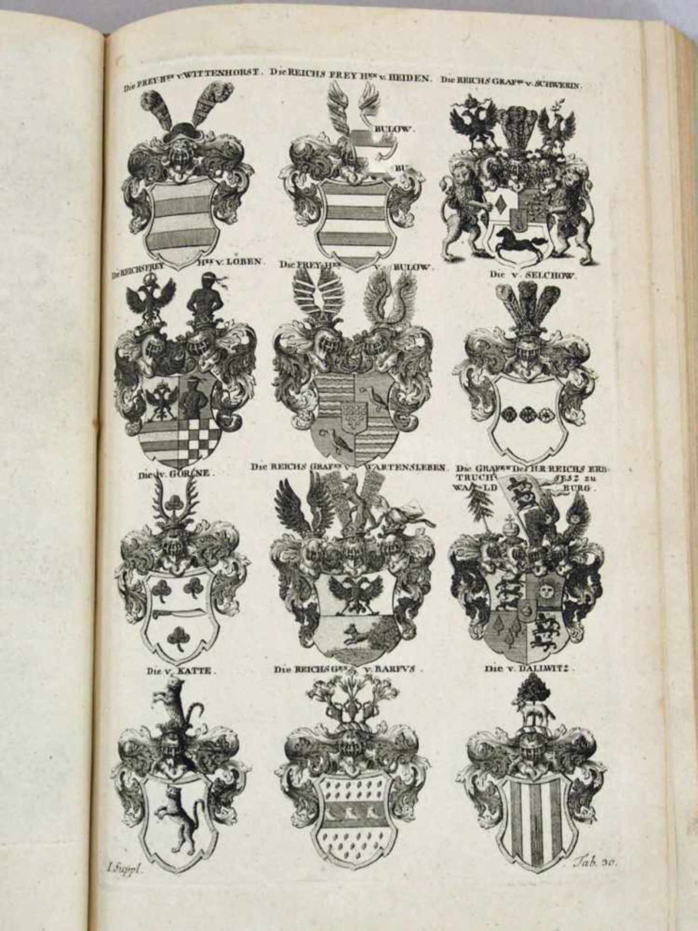 SIEBMACHER, JohannJohann Siebmachers allgemeines, grosses und vollständiges Wappenbuch...in sechs - Bild 2 aus 3