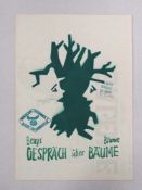 BEUYS, Joseph1921-1986Gespräch über Bäumeund BLUME, Johannes Bernhard (1937-2011), Schablonentechnik