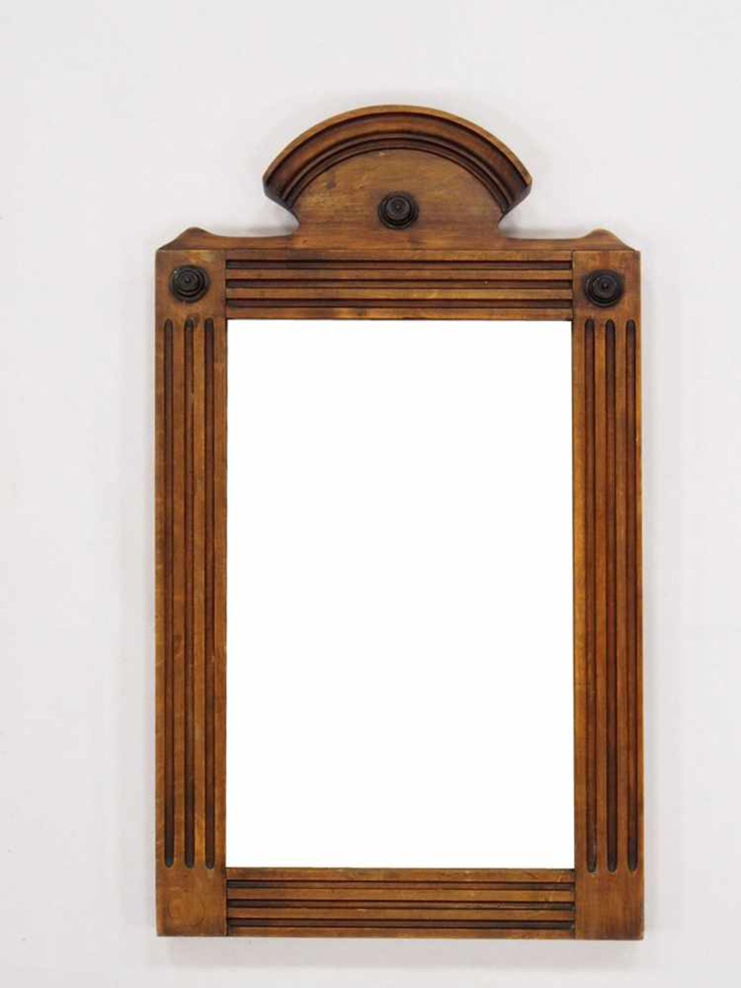 SpiegelEiche, Ende 19. Jahrhundert, 75 x 41 cm- - -25.00 % buyer's premium on the hammer price,