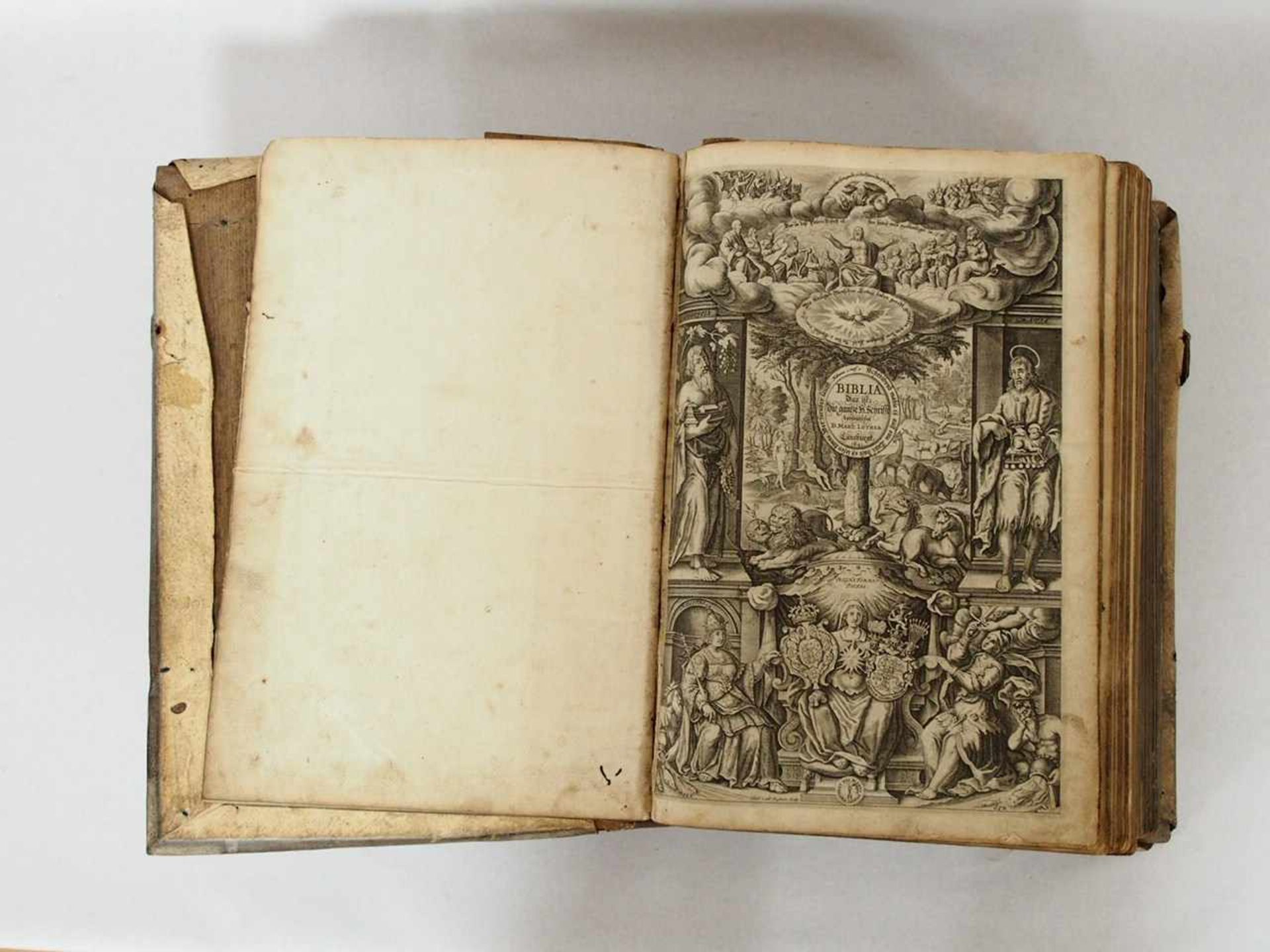 LUTHER, MartinBiblia - Das ist die gantze Heilige Schrift Alten und Neuen TestamentsLüneburg 1656 - Bild 3 aus 5