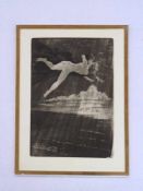 KLINGER, Max1857-1920SehnsuchtAquatintaradierung, 59 x 42,5 cm, gerahmt unter Glas (leicht