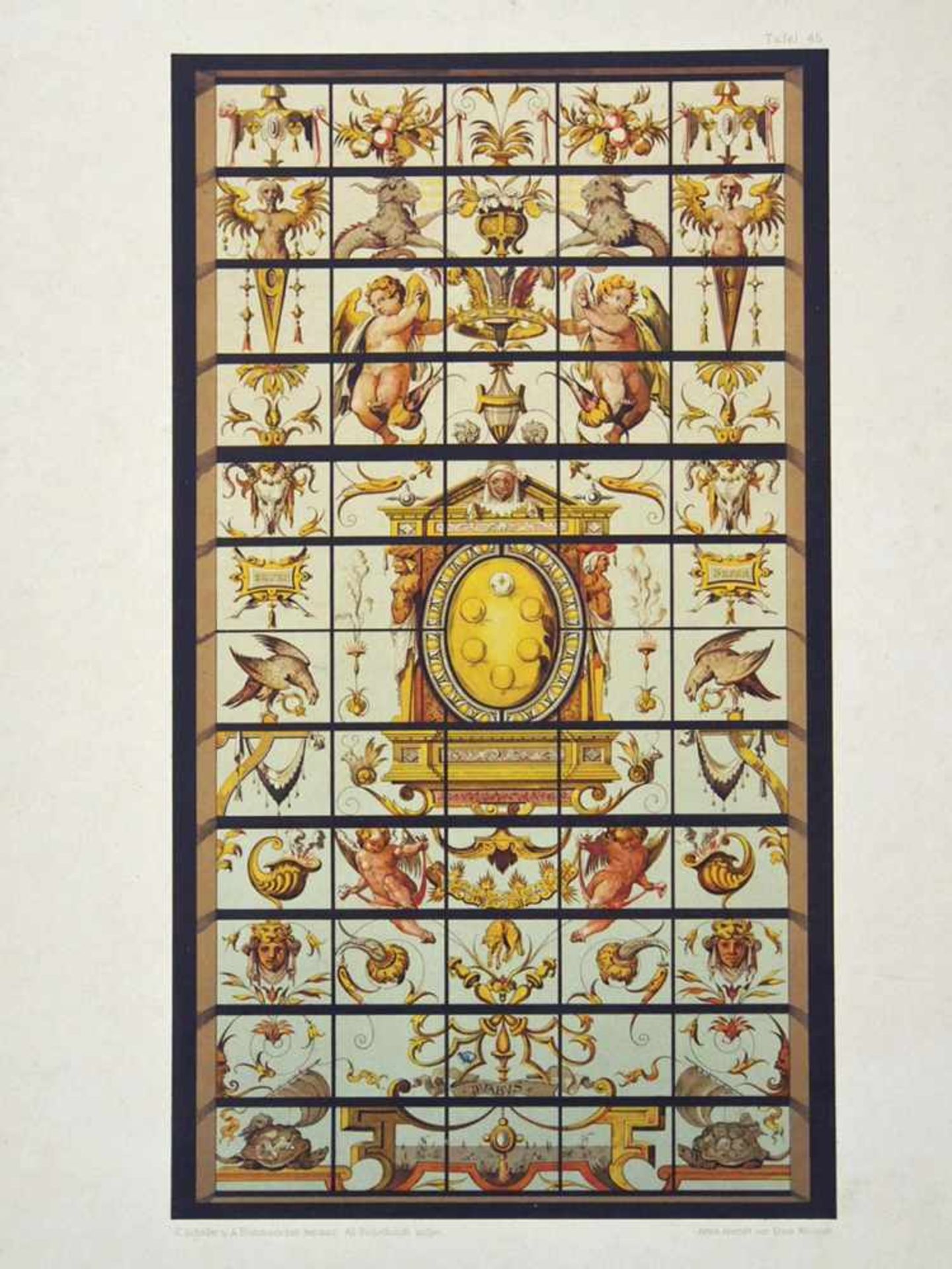 SCHÄFER, C. / ROSSTEUSCHER, A.Ornamentale Glasmalereien des Mittelalters und der RenaissanceBerlin - Image 4 of 4