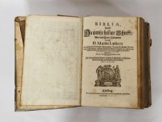 LUTHER, MartinBiblia - Das ist die gantze Heilige Schrift Alten und Neuen TestamentsLüneburg 1656