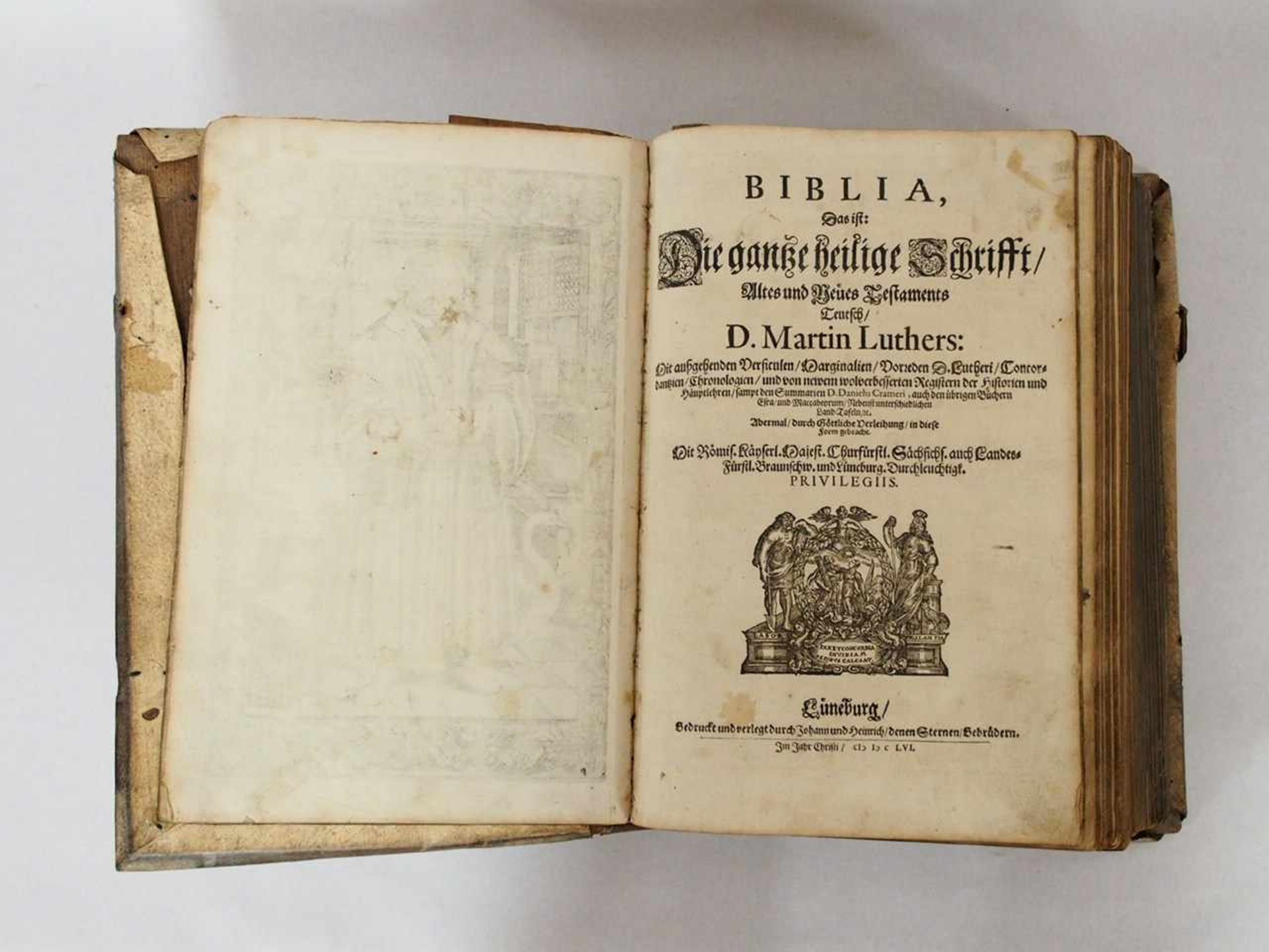 LUTHER, MartinBiblia - Das ist die gantze Heilige Schrift Alten und Neuen TestamentsLüneburg 1656