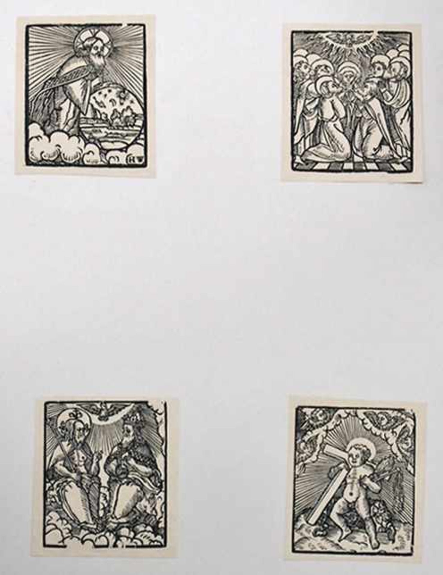 WEIDITZ, Hansvor 1500-15364 Illustartionen zum Alten- und Neuen TestamentHolzschnitte, monogrammiert - Bild 2 aus 2