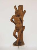 Heiliger SebastianLinde, vollrund geschnitzt, Süddeutsch, um 1700, Höhe 25 cm- - -25.00 % buyer's