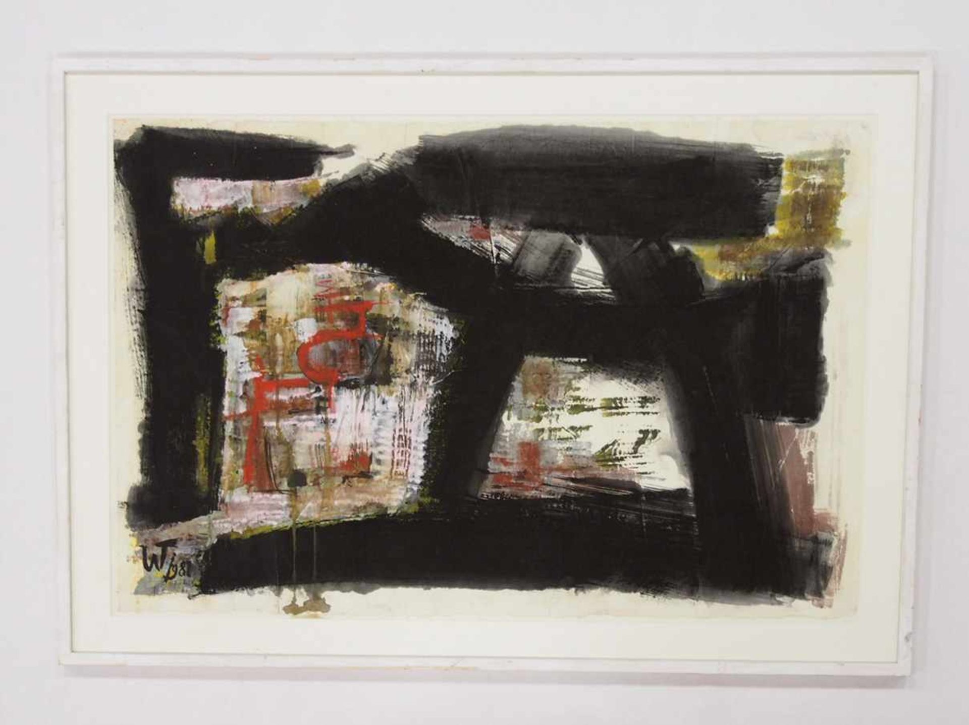 TORGER, Will1910-1984Ohne TitelAquarell, Gouache auf Papier, monogrammiert und datiert 1981 unten