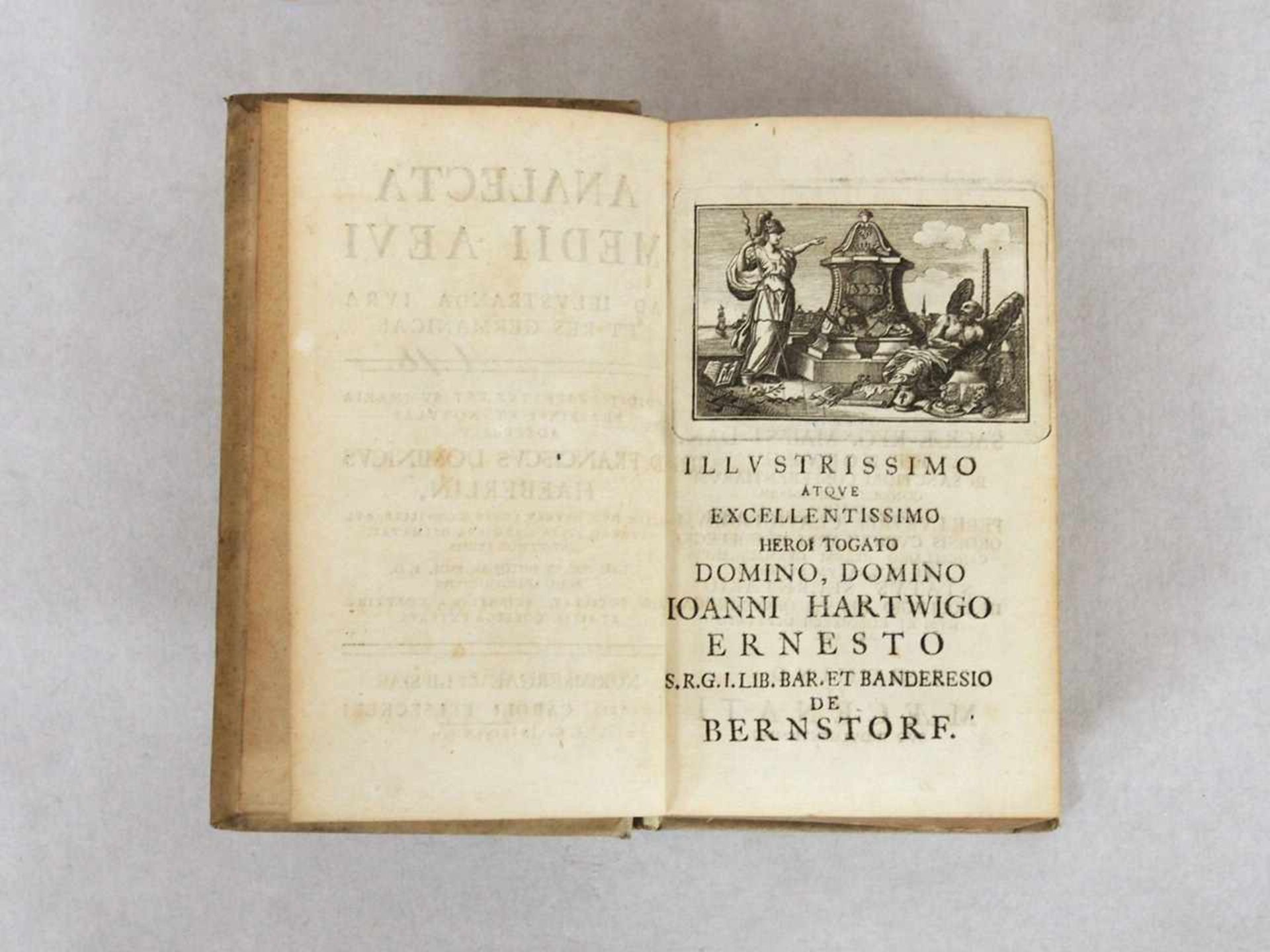 HÄBERLIN, Franz DominikusAnalecta medii aevi ad illustranda iura et res germanicasNürnberg 1764 ( - Bild 2 aus 2