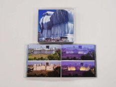 Christo / Jeanne Claude, Wrapped Reichstag Berlin 1971-1995Köln 1996, Ex 3476 / 5000, auf dem