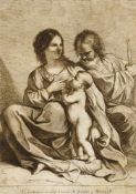 Bartolozzi, Francesco1727 Florenz - 1815 Lissabon. Kupferstich. Die Heilige Familie. Nach Il