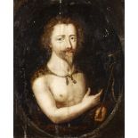 Französischer Meister17. Jh. Öl/Holz. Bildnis Heinrich IV., König von Frankreich, in der Darstellung