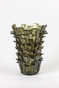 Bianconi, Fulvio für Venini1915 Padua - 1996 Mailand. Künstler und Designer. Vase "Ritagli" (