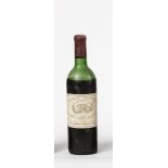 1 Fl. Chateau-Margaux 1970Premier Grand Cru Classé. Füllstand: Untere Schulter.