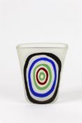 Bianconi, Fulvio1915 Padua - 1996 Mailand. Künstler und Designer. Vase "Spirali". Transparentes