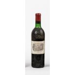 1 Fl. Chateau Lafite Rothschild 1969Pauillac. 1er Cru Classé. Füllstand: Oberste Schulter. (