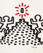 Haring, Keith1958 Reading/Pennsyvania - 1990 New York. Farboffset. Heading for the Prize. Blatt