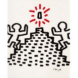 Haring, Keith1958 Reading/Pennsyvania - 1990 New York. Farboffset. Heading for the Prize. Blatt