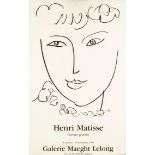 Matisse, Henri1869 Cateau-Cambrésis - 1954 Nizza. Lithogr. "Henri Matisse Oeuvre gravées. Galerie