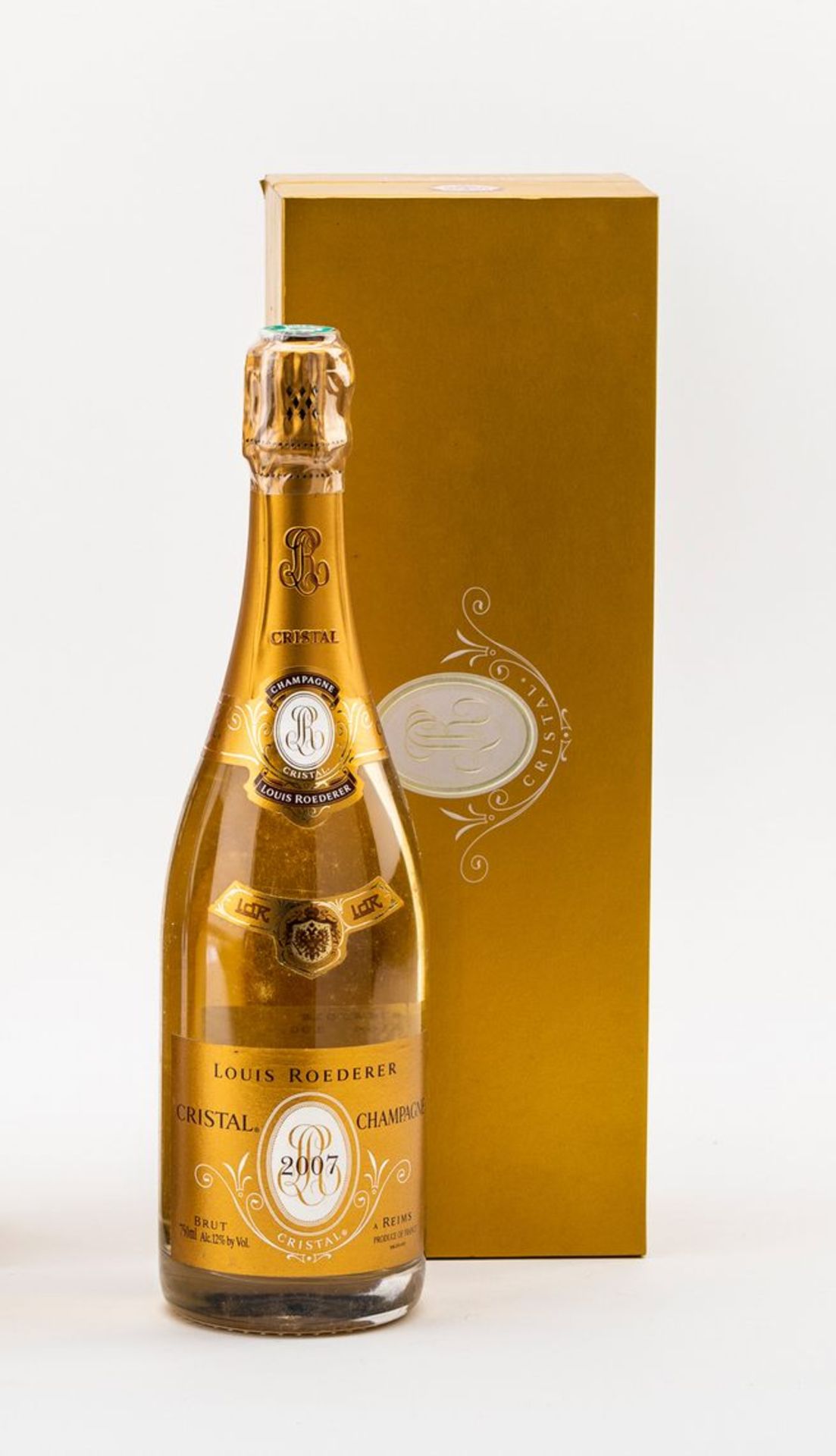 1 Fl. Cristal Champagne 2007Louis Roederer. Im (leicht bestoßenen) Karton.