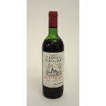 1 Fl. Chateau Chapelle Despagnet 1973Saint-Emilion. (Füllh.: Mittlere Schulter).