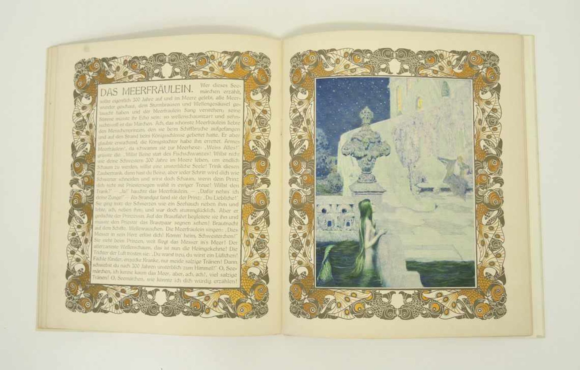 Andersen Kalender 1913Zwölf Märchen, nacherzählt von Hugo Salus, illustriert von Heinrich Lefler und