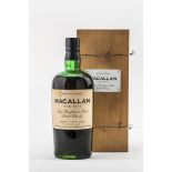1 Fl. Macallan Scotch Whisky"The 1874" Replica. Pure Highland Malt. (Etikett etwas fleckig). (Füllh: