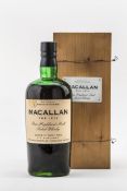 1 Fl. Macallan Scotch Whisky"The 1874" Replica. Pure Highland Malt. (Etikett etwas fleckig). (Füllh: