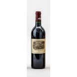 1 Fl. Chateau Lafite Rothschild 1996Pauillac. Parker: 100 Pkt.e. (Oberstes Füllniveau).