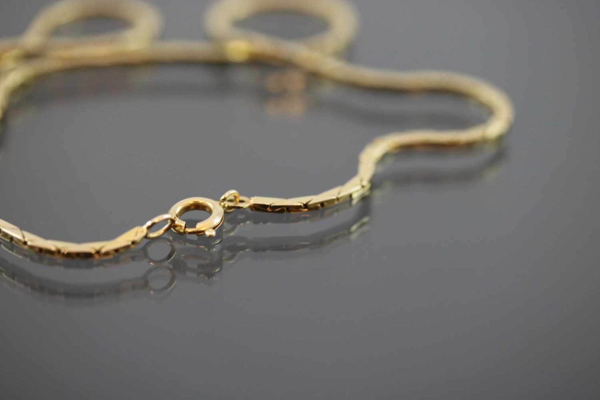 Halskette, 585 Gold8,35 Gramm Länge: 39 cm - - -25.00 % buyer's premium on the hammer price, VAT - Bild 2 aus 2