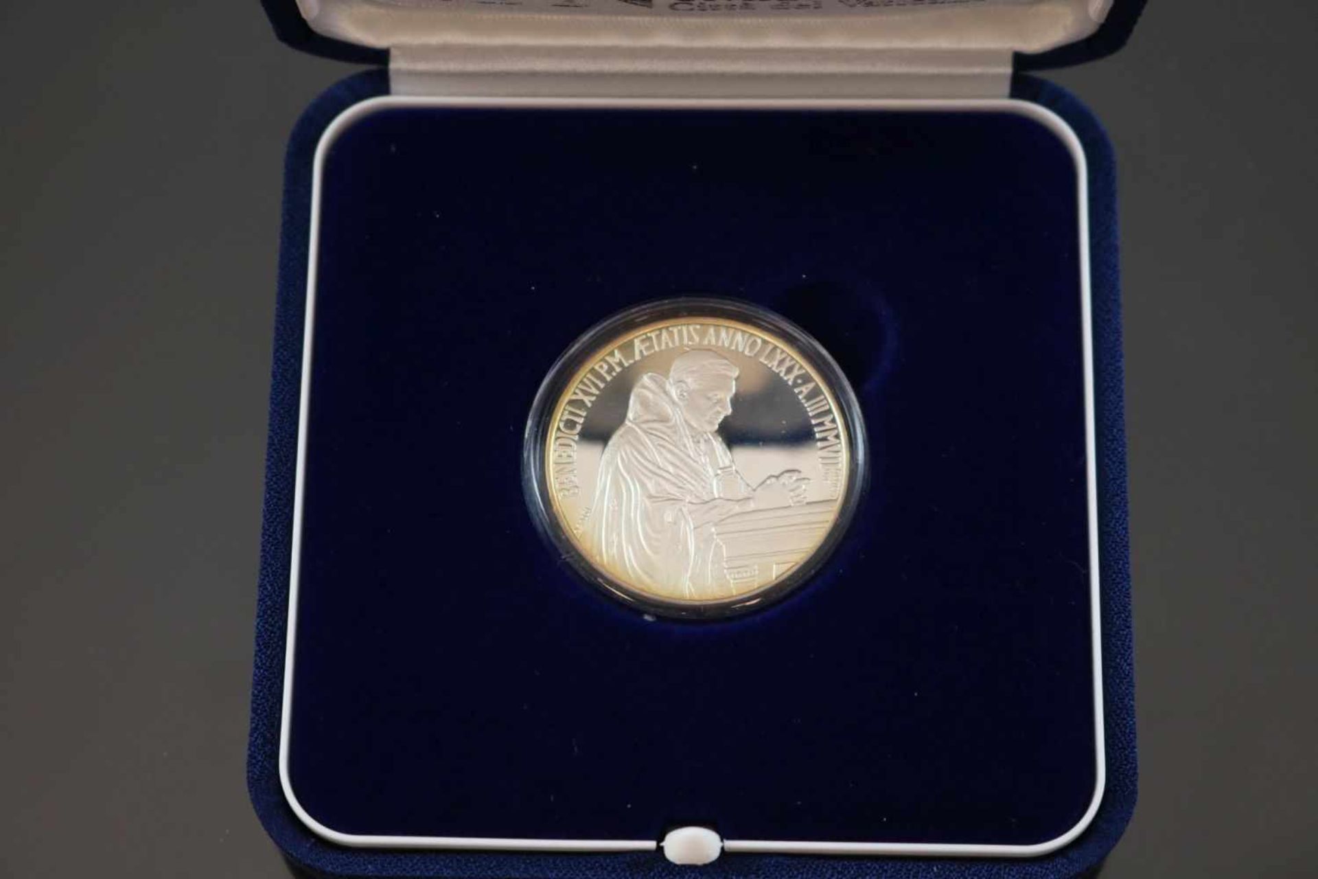 5 Euro 2007 VatikanMaterial: 925 SilberPrägebuchstabe: RGewicht: 18 Gramm Größe: 32 mm Gedenk - - Bild 2 aus 2