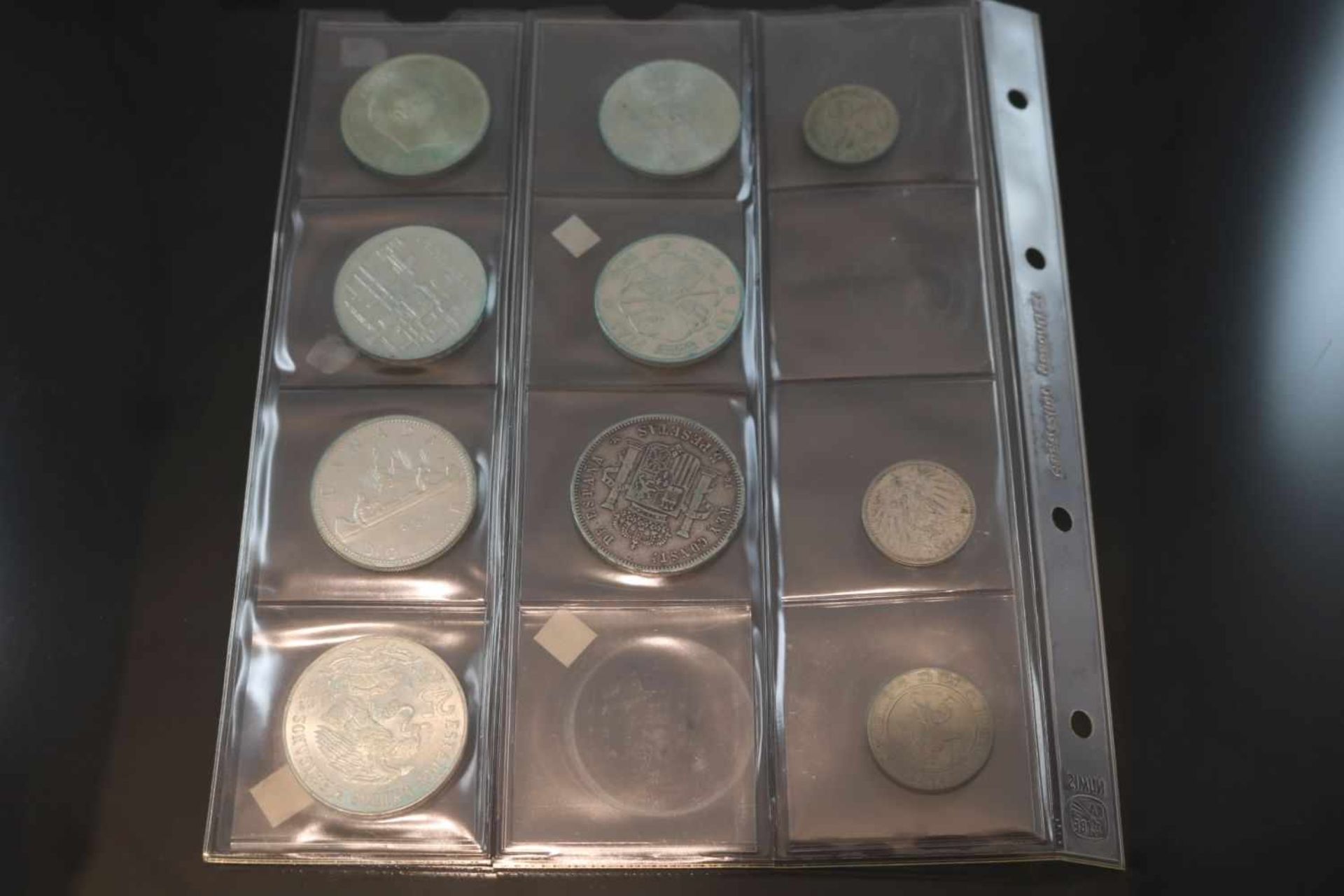 Münz-Konvolut10 Münzen diverser Währungen und Jahrgänge.- - -25.00 % buyer's premium on the hammer - Bild 2 aus 2