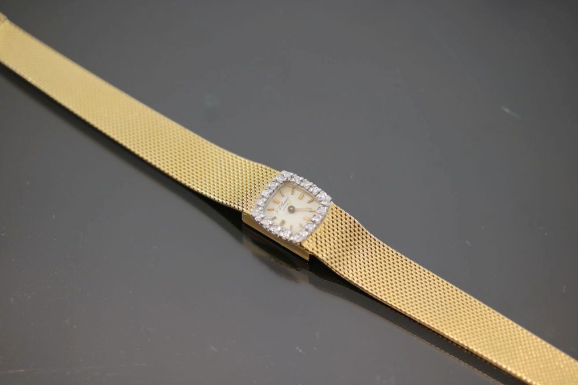 Chopard-Uhr, 750 Gelbgold35,7 Gramm Diamanten, 0,40 ct., tw/vsi. - - -25.00 % buyer's premium on the