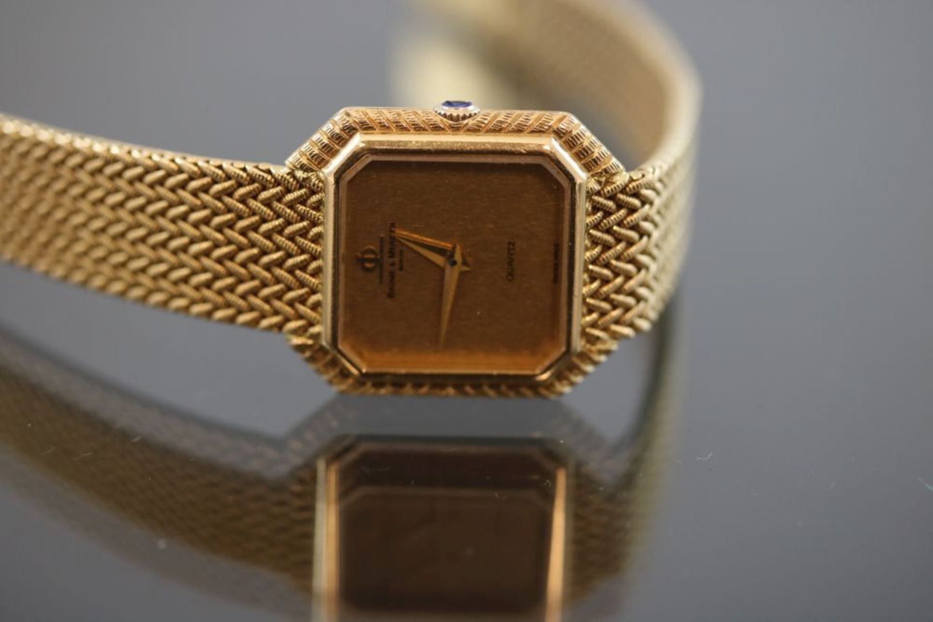 Baume & Mercier-ArmbanduhrWerk: QuartzBand: Gold 750- - -25.00 % buyer's premium on the hammer