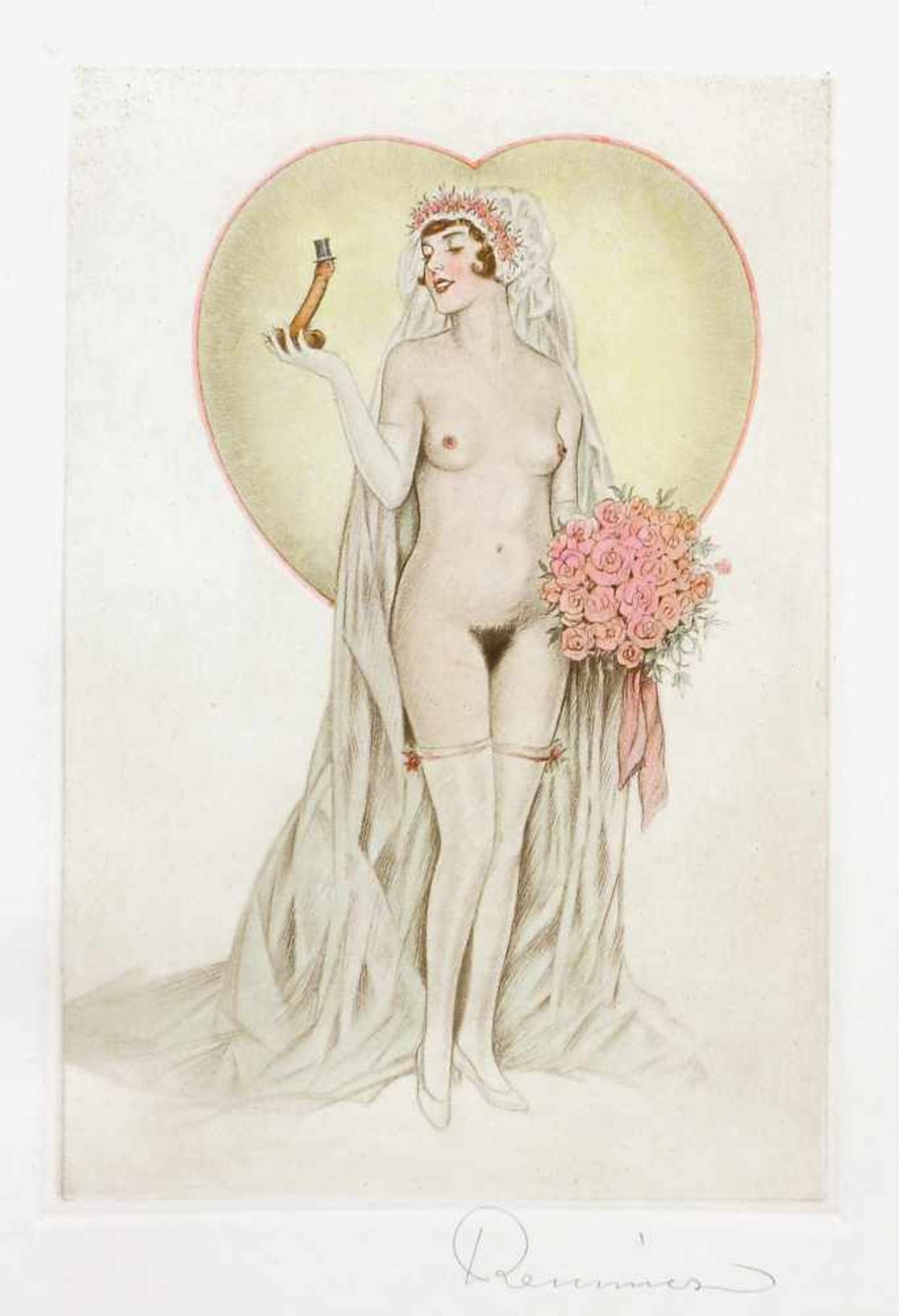 Erotica, Reunier, Eugene (eigentl. Carl Breuer Courth, 1884 - 1960, Deutsch)Autour de L`Amour !