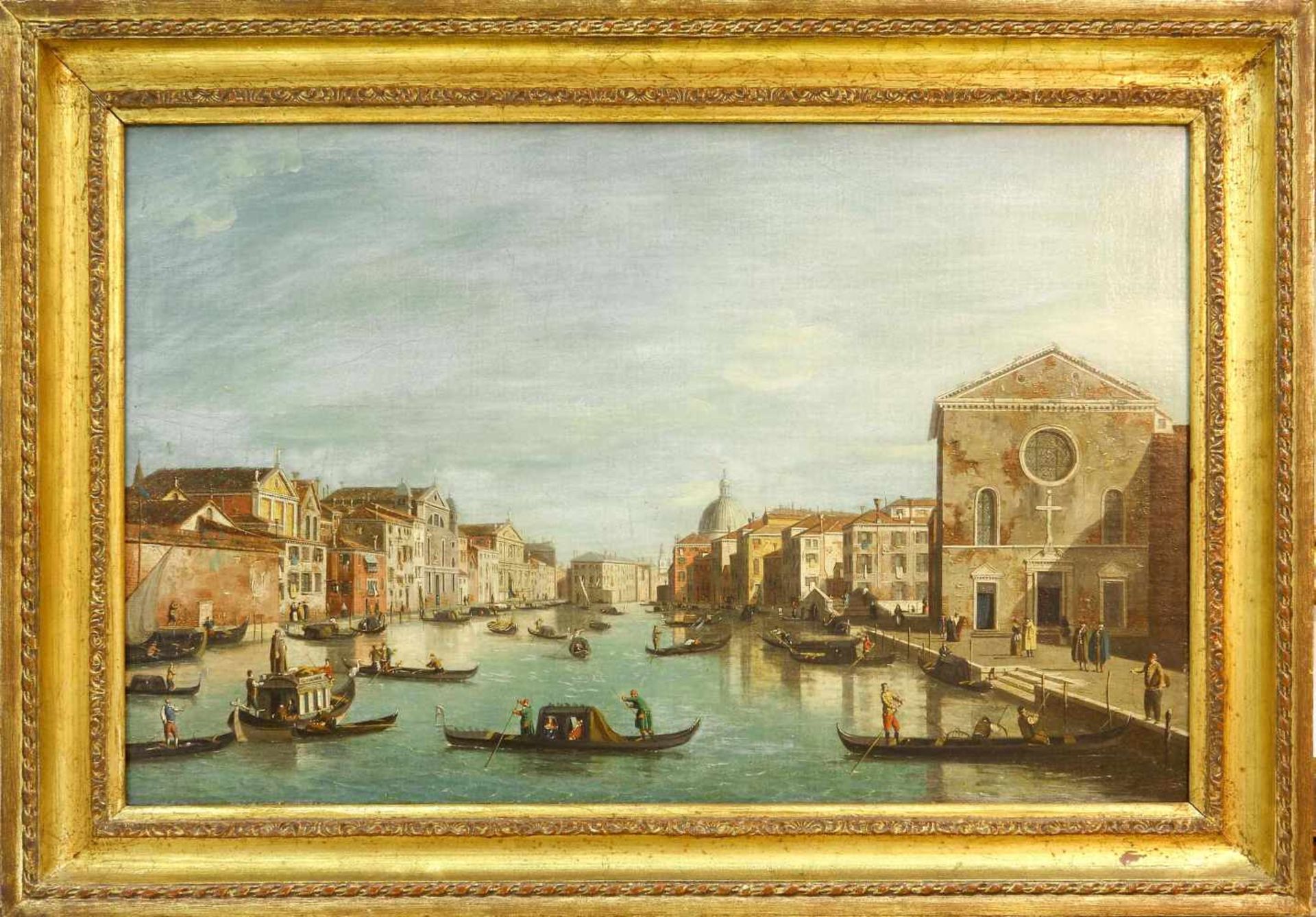 James, William (erwähnt 1730 - 1780) Canale Grande, Venedig. Von Santa Groce nach Nord-Osten - Bild 2 aus 3