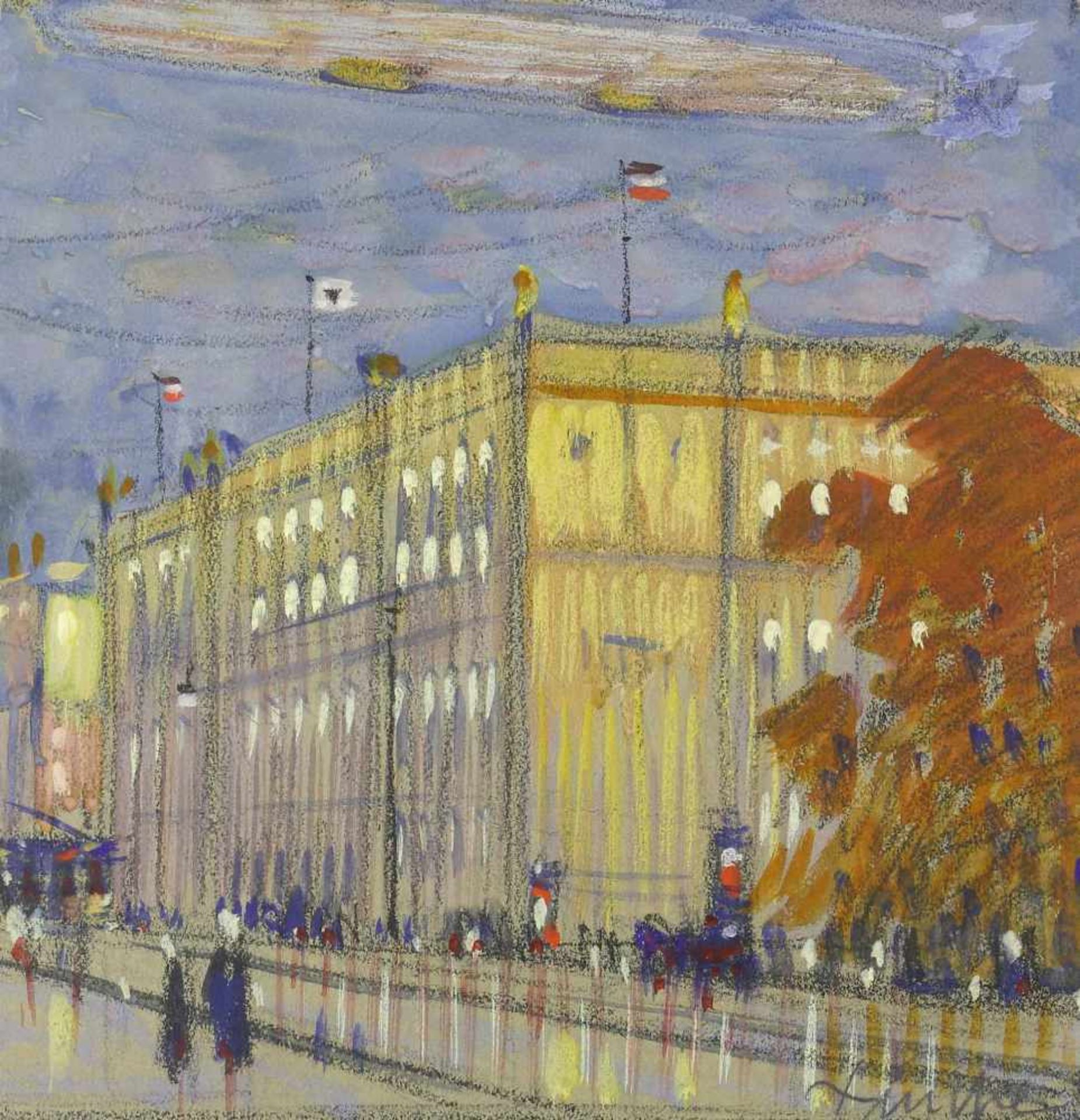 Türcke, Franz Theodor (1877 Dresden - 1957 Berlin)Das Brandenburger Tor; Das Berliner - Bild 2 aus 3