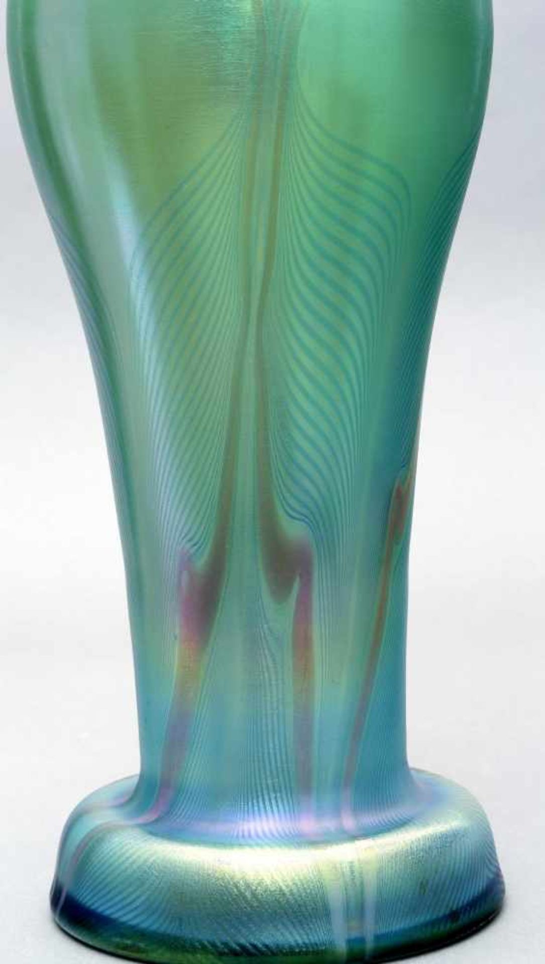 Vase, Glashüttenwerke Buchenau, Ferdinand von Poschinger, 1899/1900Form und Dekor: Carl Schmoll - Bild 4 aus 4
